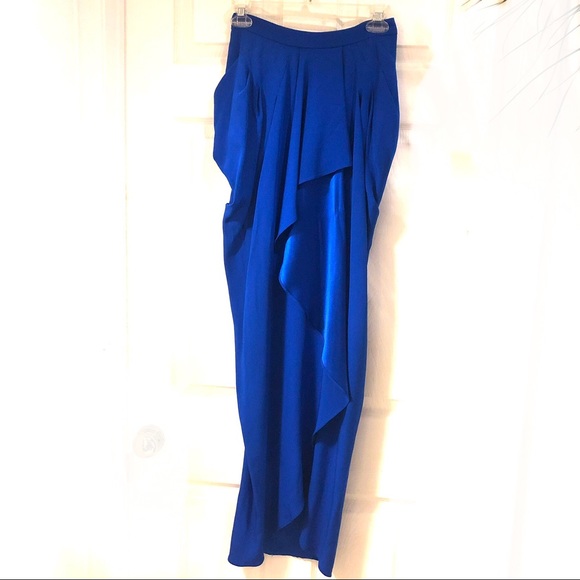 NW0T 100% Silk Catherine Malandrino Haute Couture silk maxi skirt - Picture 5 of 16